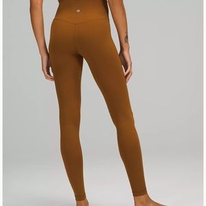 Lululemon Align High Rise Pant 28” size 4 Copper Brown